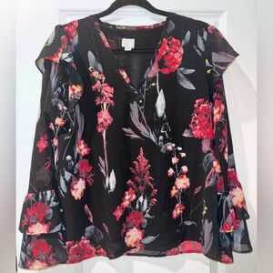 Target A New Day Floral Blouse
